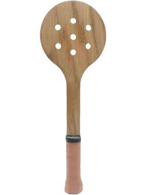 Wooden Tennis Racquet for Beginners | Perfect Training Racket for Kids & Adults